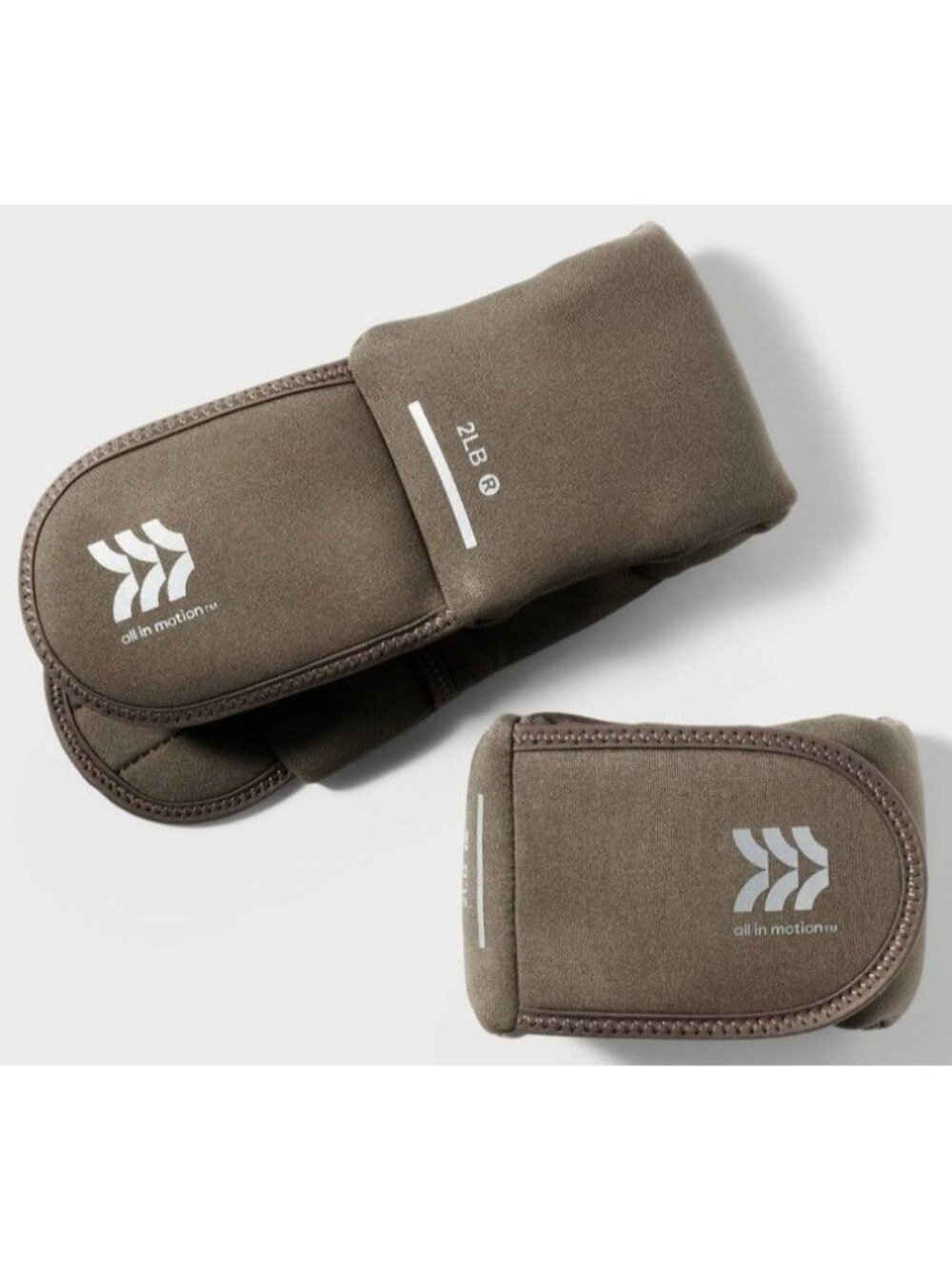 Adjustable Ankle Wrist Weights 2LB Each One Size Fits Most All In Motion